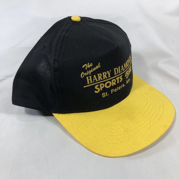 THE ORIGINAL HARRY DIAMONDS SPORTS BAR ST PETERS MISSOURI HAT CAP SNAPBACK OSFM - Picture 4 of 11